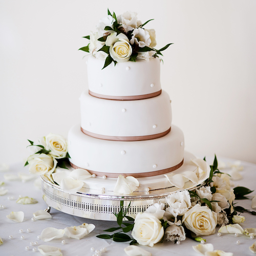 diy wedding cake