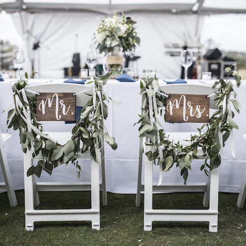 diy wedding signs