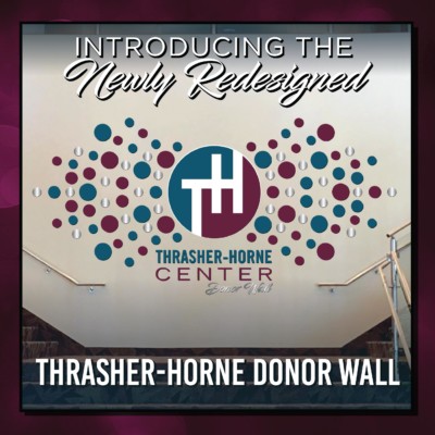 donor wall mock-up